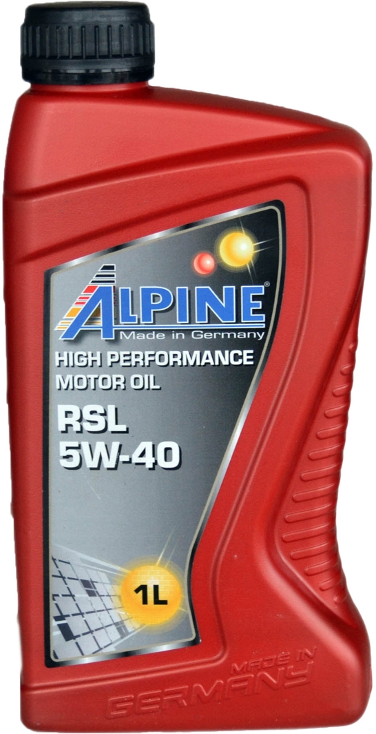 

Моторное масло Alpine RSL 5W-40 синтетическое 100148