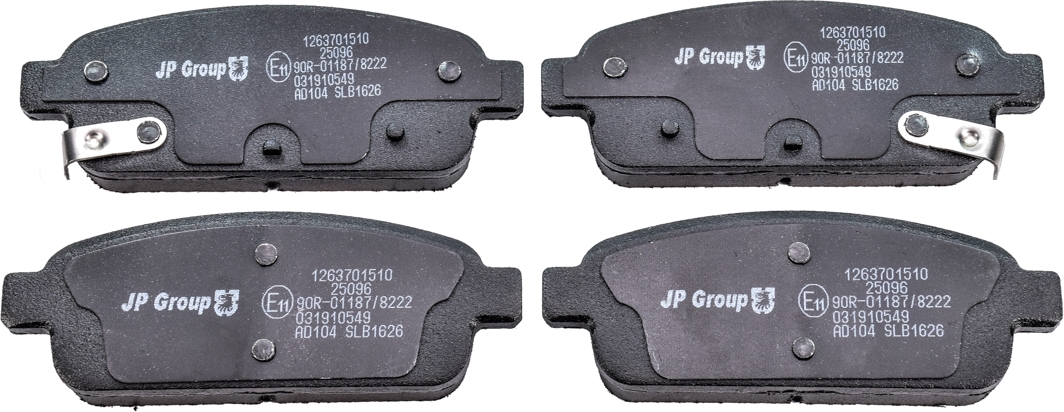 

JP group 1263701510 Тормозные колодки