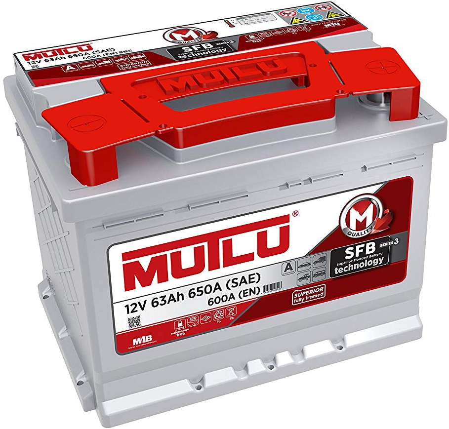 

Аккумулятор Mutlu 6 CT-63-R S3 SMF56360