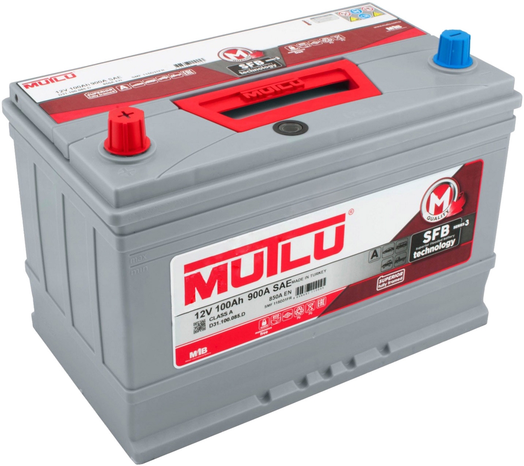 

Аккумулятор Mutlu 6 CT-100-L S3 SMF115D31FR