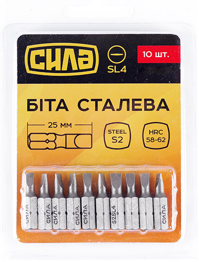 

Набор бит Сила 309221 10 шт.