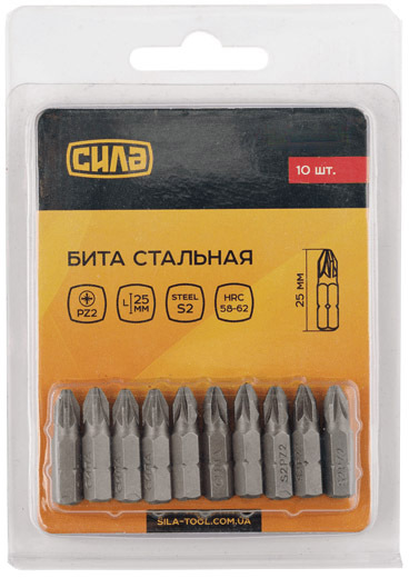 

Набор бит Сила 309210 10 шт.