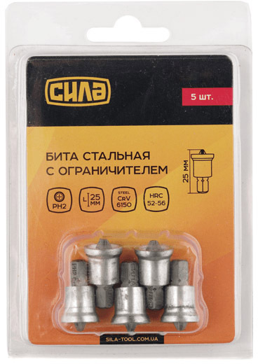 

Набор бит Сила 309291 5 шт.