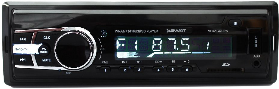 

Магнитола Swat MEX-1047UBW MEX1047UBWBT