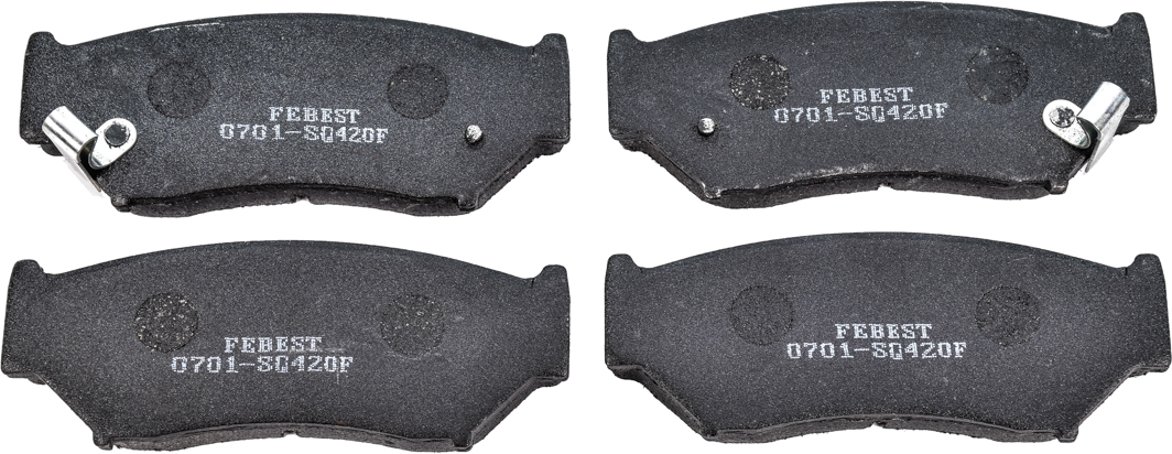 

Febest 0701SQ420F Тормозные колодки