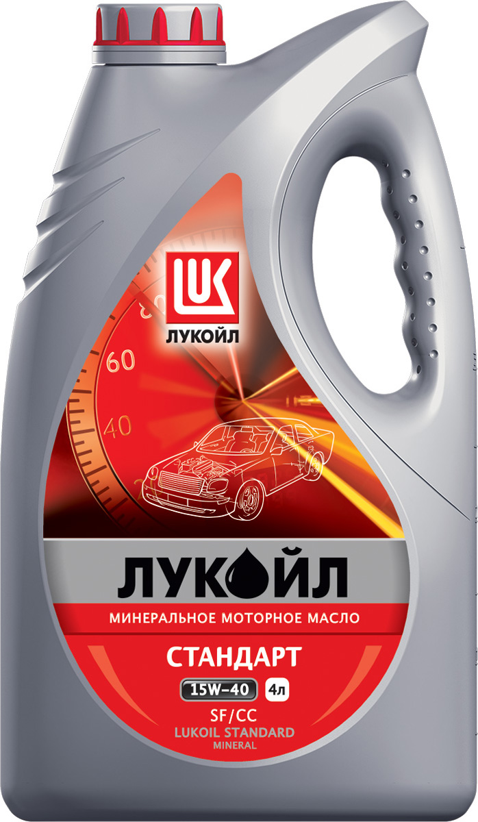 

Моторное масло Lukoil Стандарт 15W-40 минеральное SAE15W40APISFCC4L