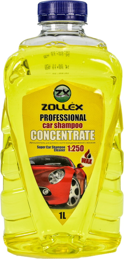 

Концентрат автошампуня Zollex Professional Car Shampoo воск ZC-121