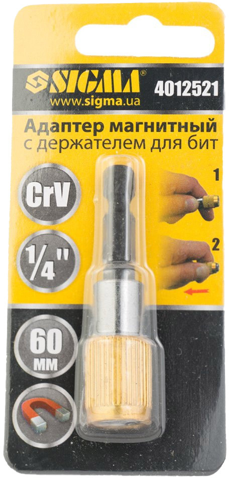 

Держатель бит Sigma 1/4" 4012521