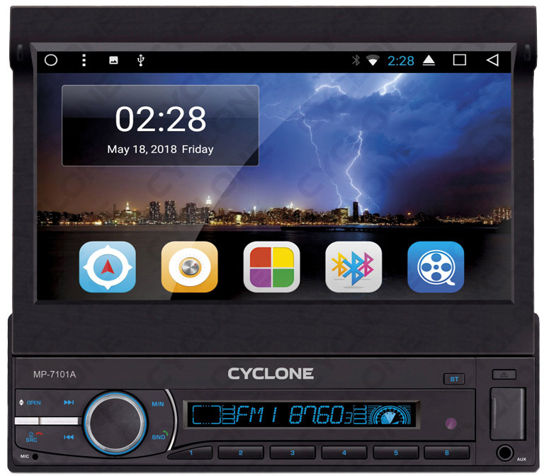 

Магнитола Cyclone MP-7101A 2853