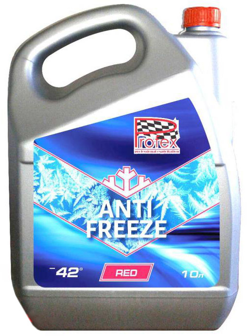 

Готовый антифриз Profex Professional -42 G12 красный 5946