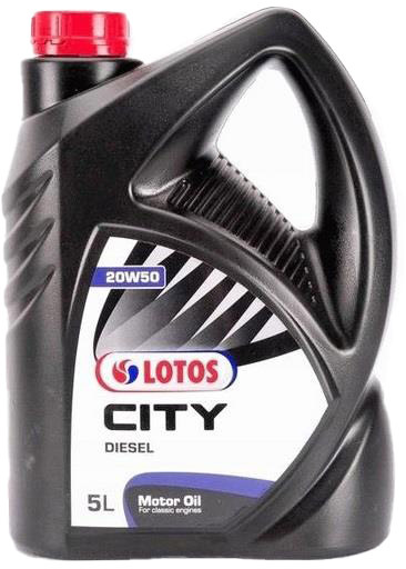 

Моторное масло LOTOS City Diesel 20W-50 минеральное WFK5027800NA