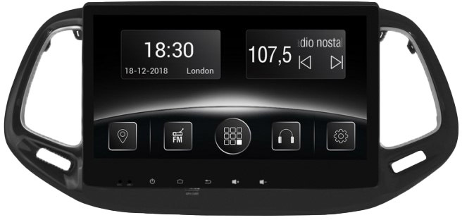 

Штатная магнитола Gazer CM6510-XKN CM6510XKN