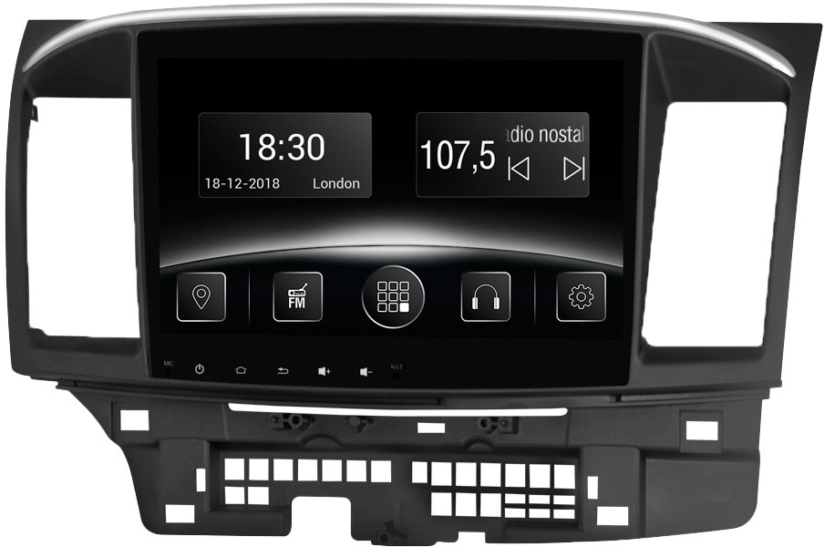 

Штатная магнитола Gazer CM6510-ASX10 на Mitsubishi CM6510ASX10