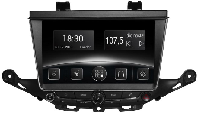 

Штатная магнитола Gazer CM5509-GS CM5509GS