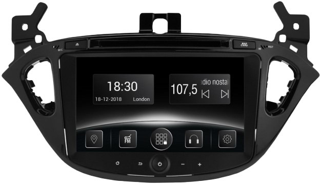 

Штатная магнитола Gazer CM6008-B1 на Opel CM6008B1