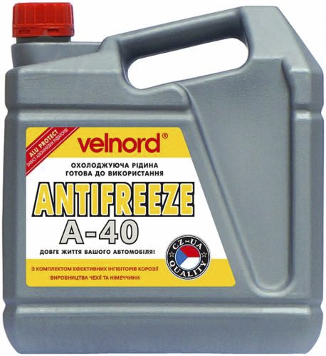 

Антифриз Velnord А-40 желтый 30737198