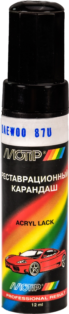 

Реставрационный карандаш Motip 87U D Чёрный для Daewoo 87U D