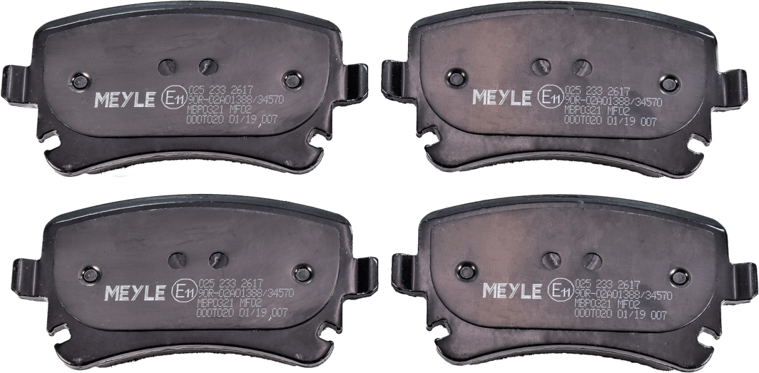 

Meyle 0252332617 Тормозные колодки