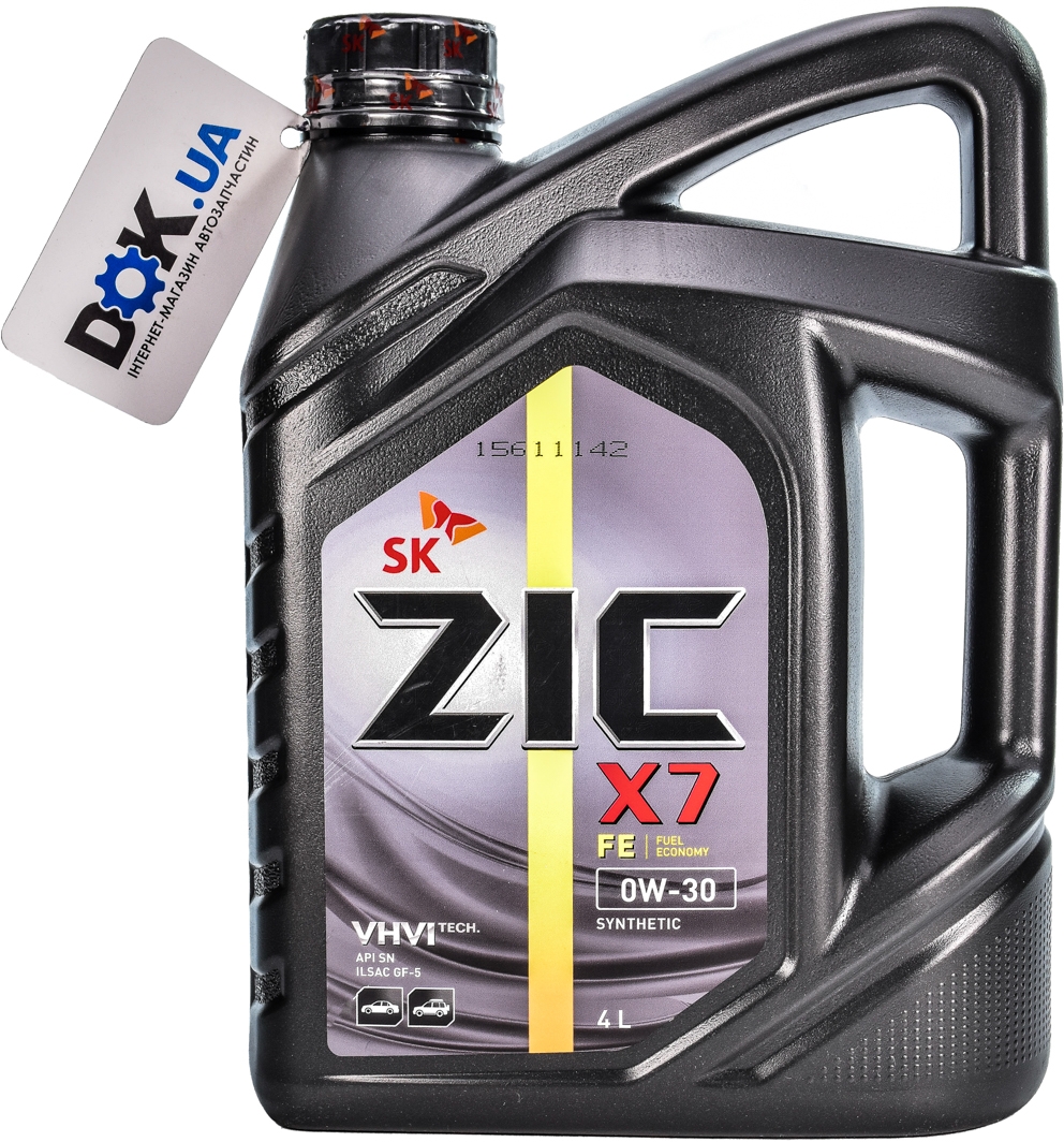 

Моторное масло ZIC X7 FE 0W-30 синтетическое 162616