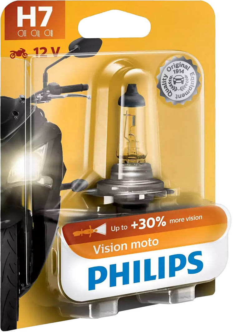 

Автолампа Philips 12972PRBW H7 55 W прозрачная