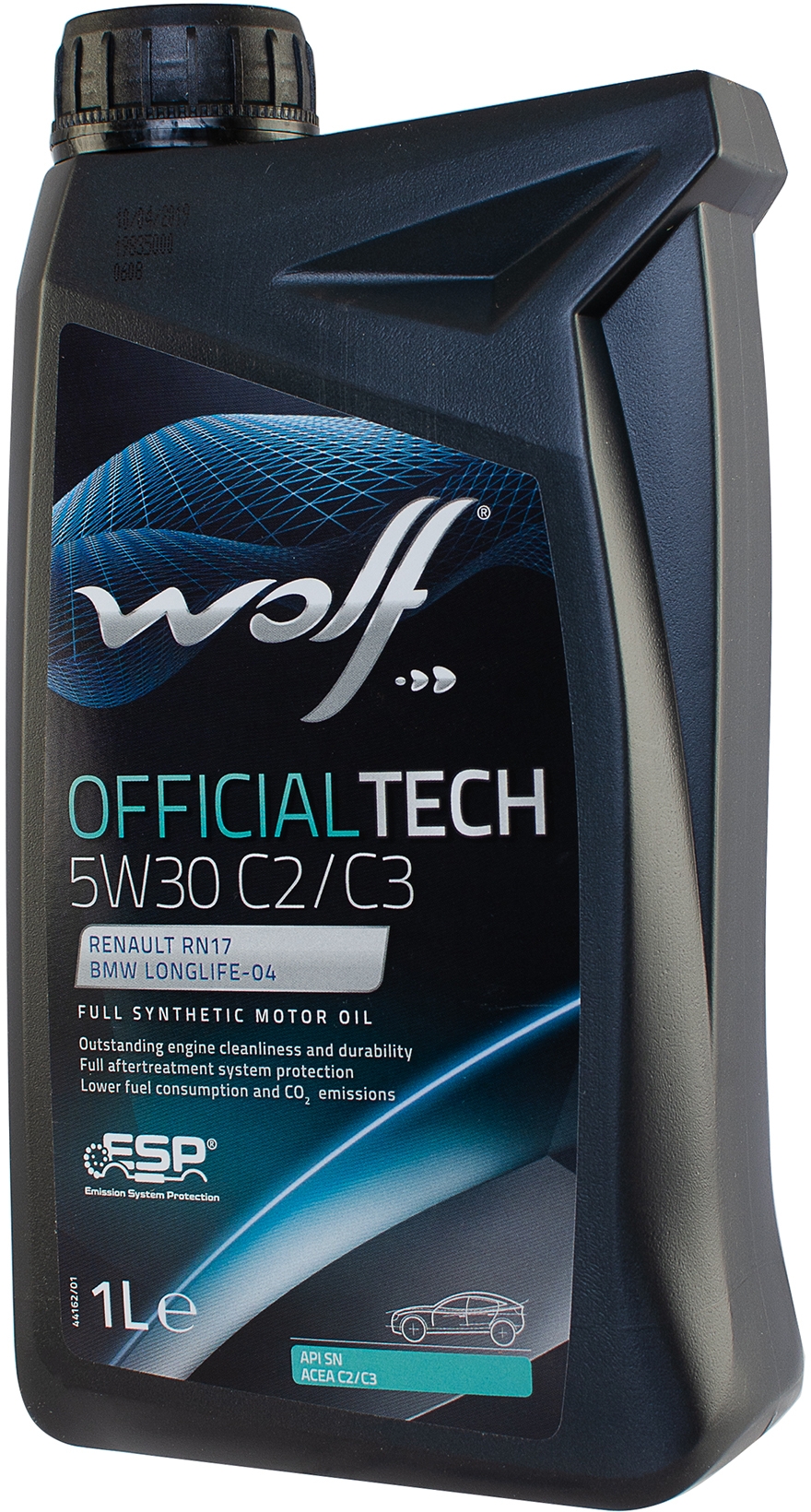 

Моторное масло Wolf Officialtech C2/C3 5W-30 синтетическое 8332371