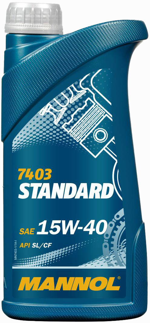 

Моторное масло Mannol Standard 15W-40 минеральное MN7403-1