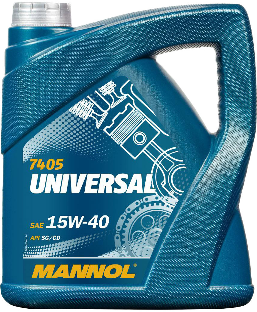 

Моторное масло Mannol Universal 15W-40 минеральное MN7405-3