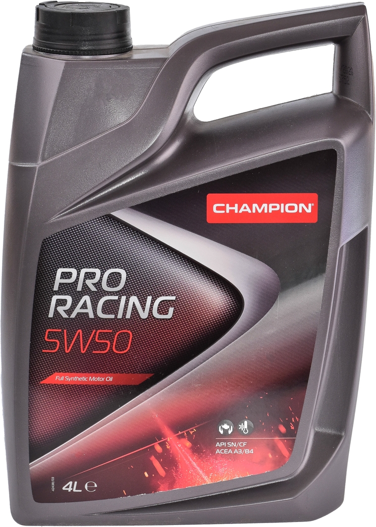 

Моторное масло Champion Pro Racing 5W-50 синтетическое 8205118