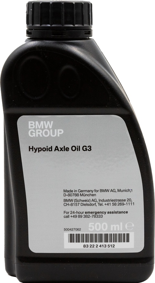 

Трансмиссионное масло BMW Hypoid Axle Oil G3 70W-80 83222413512