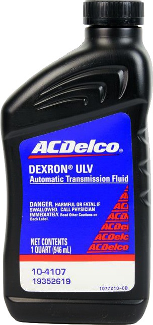 

Трансмиссионное масло ACDelco Dexron ULV полусинтетическое 104107