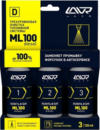 

Присадка Lavr ML100 Diesel LN2138