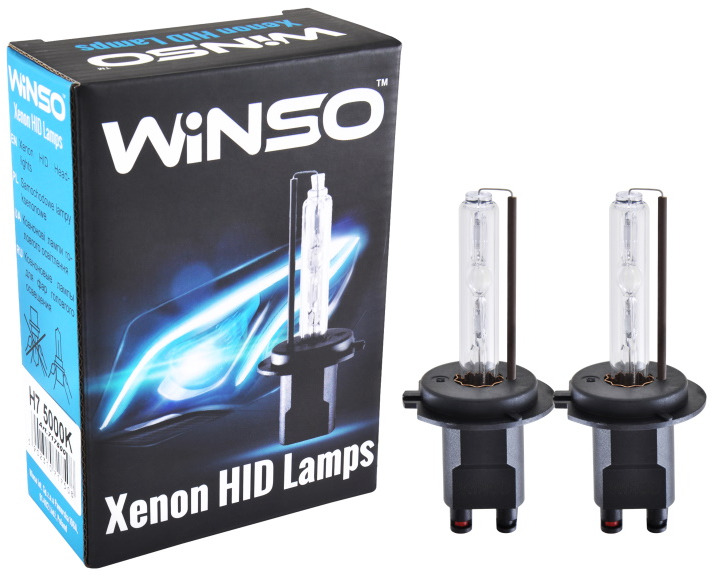

Автолампа Winso 717500 H7 PX26d 35 W прозрачная
