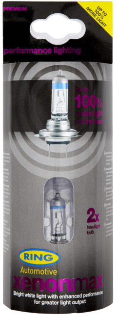 

Автолампы Ring rw1053 H3 PK22s 55 W прозрачно-голубая