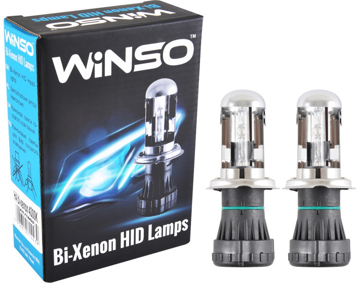 

Автолампа Winso 714430 H4 P43t-38 35 W прозрачная