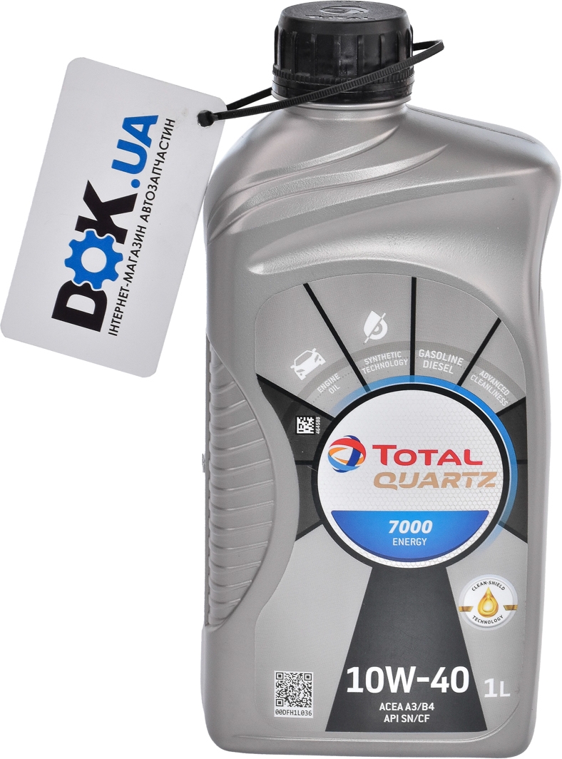 

Моторное масло Total Quartz 7000 Energy 10W-40 синтетическое 203705