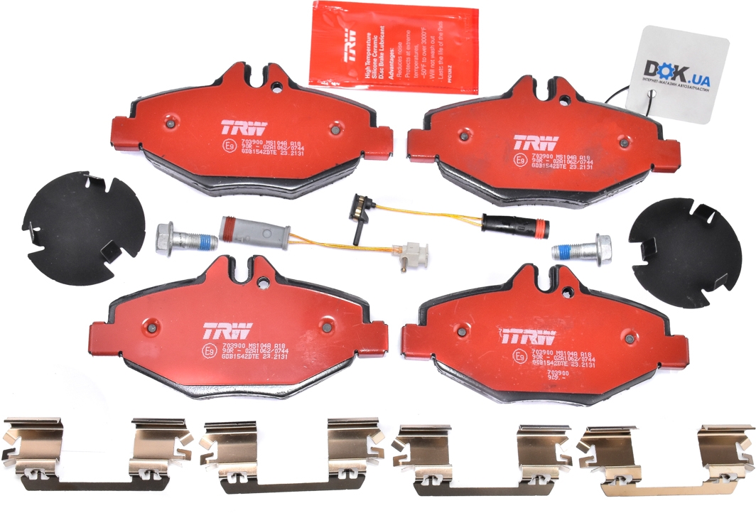 

TRW GDB1542DTE Тормозные колодки