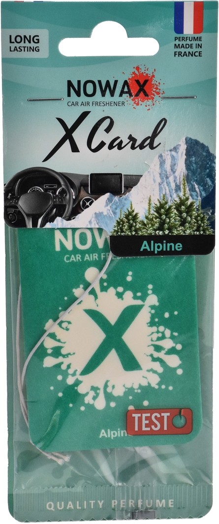 

Ароматизатор Nowax X Card Alpine NX07533