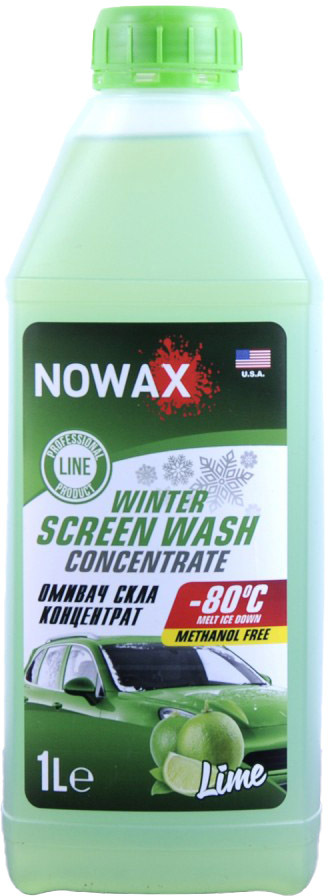 

Концентрат омывателя Nowax зимний -80 °С лайм NX01170