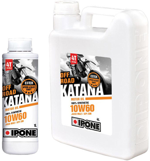 

Моторное масло 4T Ipone Off Road Katana 10W-60 синтетическое 800021