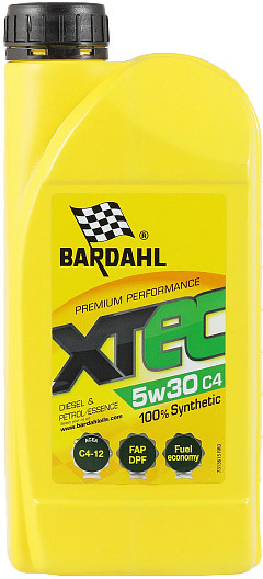 

Моторное масло Bardahl XTEC C4 5W-30 синтетическое 36151