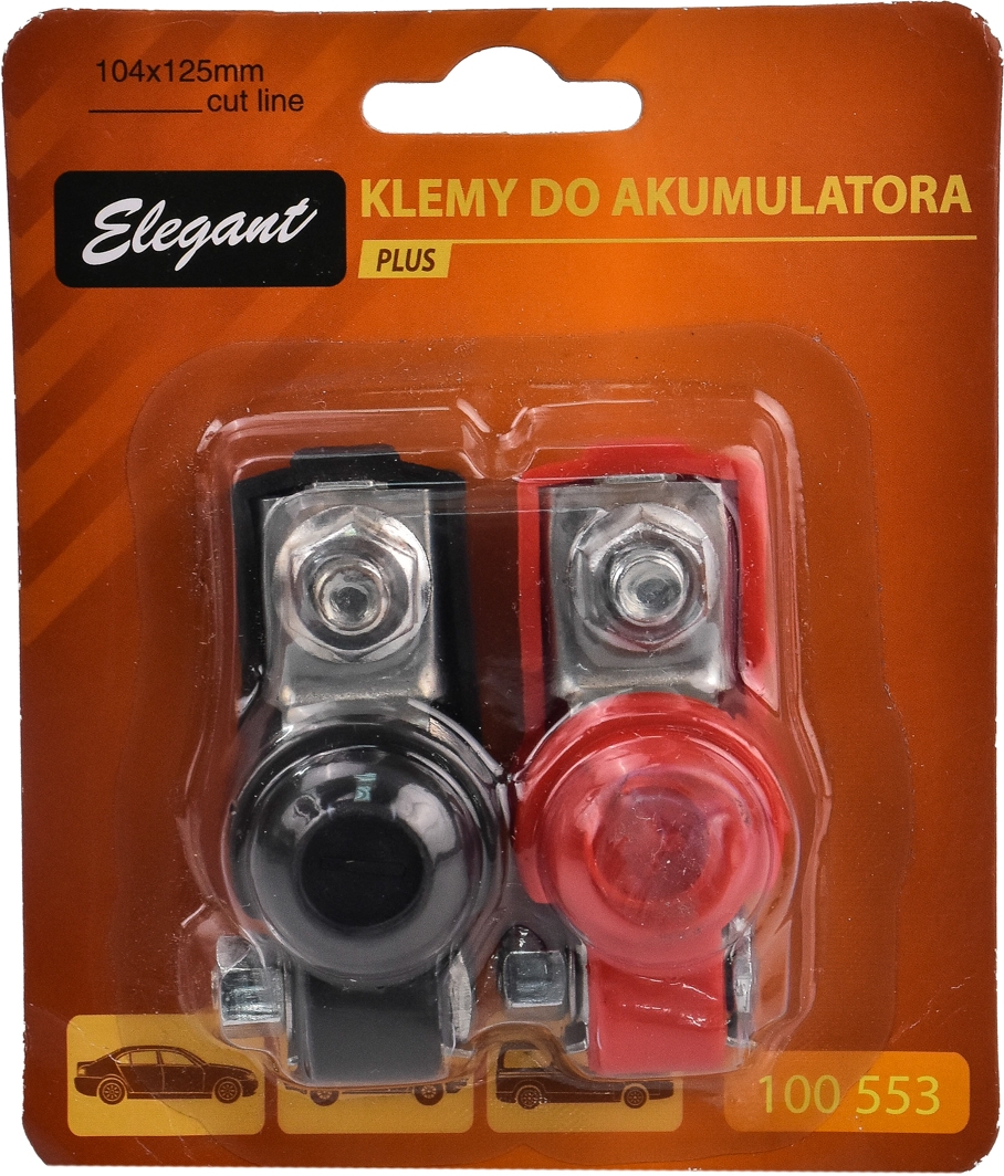 

Клеммы АКБ Euro Type 1 Elegant EL100553