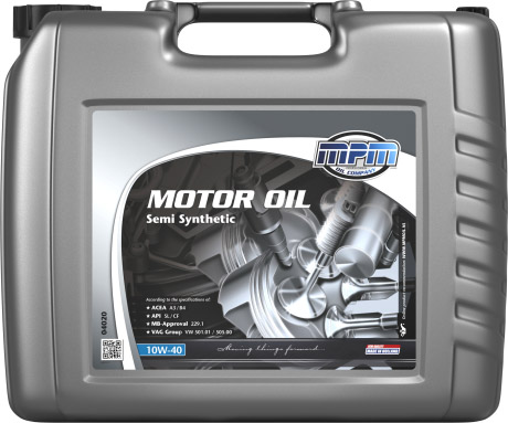 

Моторное масло MPM Semi Synthetic 10W-40 полусинтетическое 04020