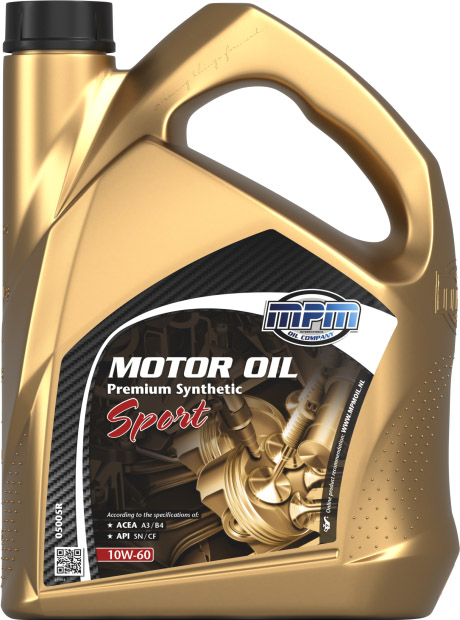 

Моторное масло MPM Premium Synthetic Sport 10W-60 синтетическое 05005R