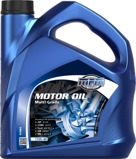 

Моторное масло MPM Multi Grade 15W-40 минеральное 01004