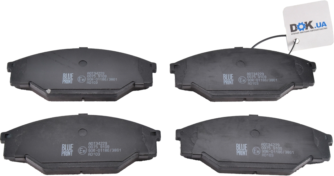

Blue Print ADT34229 Тормозные колодки