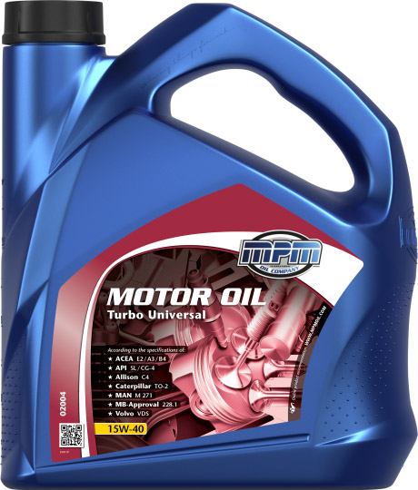 

Моторное масло MPM Turbo Universal 15W-40 минеральное 02004