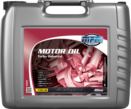 

Моторное масло MPM Turbo Universal 15W-40 минеральное 02020