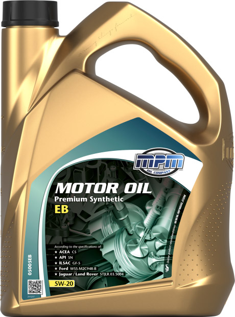 

Моторное масло MPM Premium Synthetic EB 5W-20 синтетическое 05005EB
