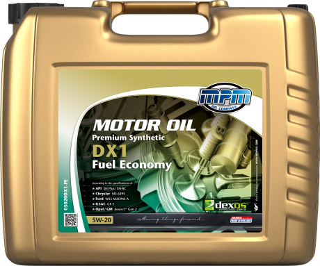 

Моторное масло MPM Premium Synthetic DX1 Fuel Economy 5W-20 синтетическое 05020DX1-FE