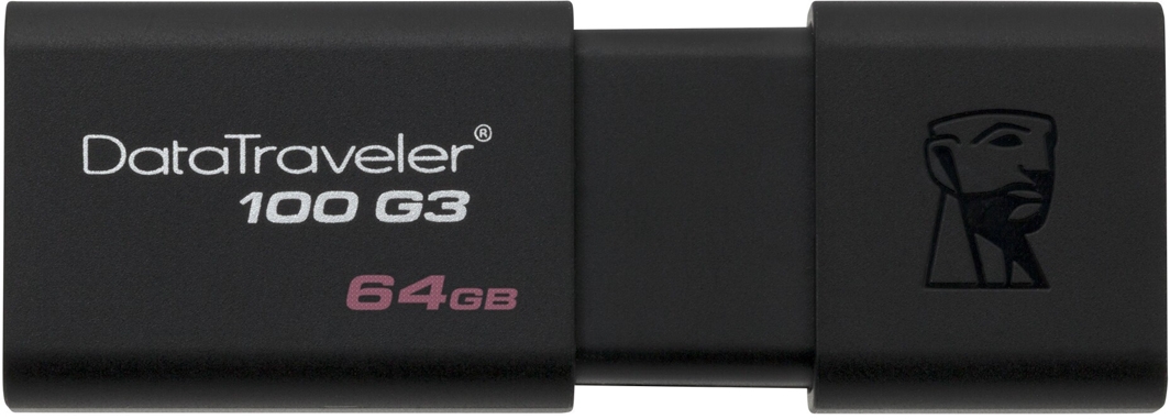 

Флешка Kingston DataTraveler 100 G3 64 ГБ DT100G364GB